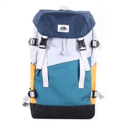 CHANGRONG Custom color block lightweight  rpet outdoor backpack for travel gym sport