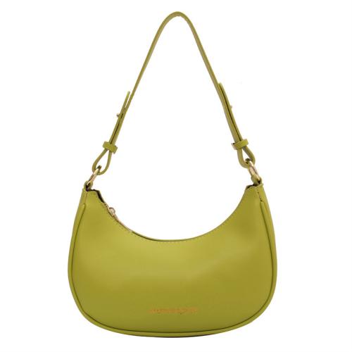 Half Moon Package Womens Purses And Handbags Zipper Handbags Woman Bags Luxury Pure Color Bags Women Handbags Shoulder