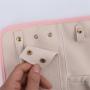 Keymay New Design Large Capacity Foldable Accessory Storage Travel Accessory Nylon Jewelry Roll Jewelry Bag Pouch Jewelry Cases
