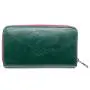 Long Style Customized Women Wallet Green New Color RFID Blocking Zipper Wallet for Women