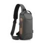 WTB029 New Fashion Waterproof Chest Bag USB Men Crossbody Sling Bag Men Crossbody Shoulder Bag with USB Luxury