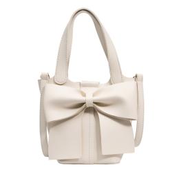 Latest Popular Niche Design Women's Bags New Style Fashion Bowknot Portable Fresh Sweet Bag Summer Mini Casual Bucket Bag