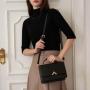 Custom Leather Women Handbags Trending Design Shoulder Bag Fashion Envelope Crossbody Messenger Bag With Nice Gold China