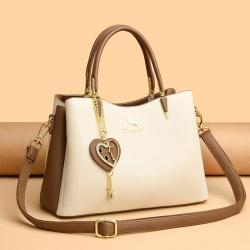 2024 Bags for Women Fashion Portable Messenger Bag Contrast Color Handbag with Portable Shoulder Strap New Style for Ladies
