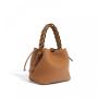New versatile leather one shoulder crossbody elegant handbag