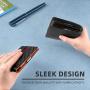 Minimalist Small Leather Bifold Men's Front Pocket Wallet Gift Slim Money Clip Wallets For Men RFID Blocking 12 Card Holder Box