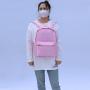 Stock Large Capacity Customizable Logo Travel Storage Bag Macaron Candy Color New Baby Blue School Backpack Bags