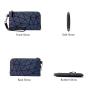 Lovevook Custom logo Holographic reflective back pack set crossbody bags ladies school bag Geometric luminous backpack for Women