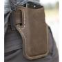 Belt Bags For Men Phone Pocket Retro Genuine Cowhide Mountaineering Bag Crazy Horse Leather Man Small Waist Pack