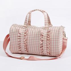 Wholesale Factory Waterproof GYM Large Sports Ruffle Duffle Bag Travel Nylon Duffle Bag Custom Duffle Bags