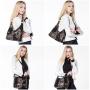 REALER 2023 PU Leather Snake Pattern Womens Shoulder Bags  Ladies Totes Hand bags women Hobos handbags