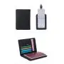 ZR367 New RFID Passport Holder Luggage Tag ID Passport Cover Label Plate Multifunctional Travel Passport Bag Set Travel
