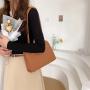 2023 Fashion New Style Single Shoulder Bag Net Red Portable Underarm Tote Bag China Wholesale PU Ladies Shoulder Thread Bag