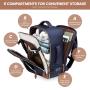 LOVEVOOK Factory Wholesale Custom Logo 40L Carry On Backpack TSA Personal Item Travel Weekender Overnight Luggage Daypack Bags