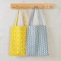 Gelory Fashion Durable Women Student Cotton Linen Single Shoulder Bag Shopping Tote Check Plaid Female Flax Canvas Shopping Bags