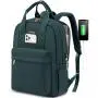 LOVEVOOK Quality Stylish Design Laptop Book bag Anti-theft Travel School Work Laptop Bag with USB Port Laptop Backpack for women