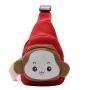 Fashion canvas chest bag custom cartoon child shoulder bag design kids canvas sling waist bag