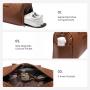 Large Lightweight Luggage Gym Sports Storage Water Resistant PU Leather Travel Duffel Bag Tote Casual Crossbody Bags Travel Bag