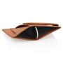 Customized Logo Style Thin Real Leather Money Clip Wallet Rfid Simple Wallets Front Pocket Wallet