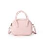 Customized LOGO Cute Women's Macaron Handbag Pink Crossbody Small Square Tote Handbag Tote Girls