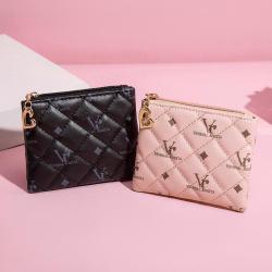 Hot Selling 2024 Korean Fashion women's minimalist small wallet coin purse wholesale