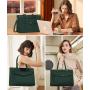 Laptop Bag for Women 15.6 inch computer Tote handbag Work Business Briefcase Waterproof Leather Teacher Office Shoulder Hand bag
