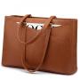 LOVEVOOK solid 15.6 inch laptop handbag women ladies office business notebook hand bags large capacity womens laptop hand bags