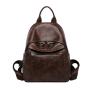 2023 New Women's Backpack Korean Soft Leather Versatile Fashion Retro Casual Large Capacity Travel Backpack