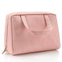 Gelory Waterproof Black Designer Purse Makeup Bag Wholesale Outdoor Travel Small Toiletry Cosmetic Bag for women