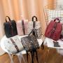 Low Price New Pu Leather Women's Backpack 2024 Wholesale Large Capacity Zipper Shoulder Bag for Women