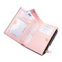 RFID Blocking Small Mini Compact Wallet Bifold Credit Card Holder Coin Pocket Women Purse Wallet for Women