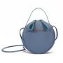 Hot Sale Litchi Pattern Small Round Bag Ladies Handbags 2023 PU Leather Small Shoulder Crossbody Bag Wholesale Factory