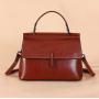 Hot Selling Women's PU Leather Handbag with Luxury Style Single Handled New Fashionable Handbag Ladies