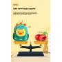 ZF044 New Kindergarten Schoolbag Cartoon Breathable Anti-lost Kids Backpack Boys And Girls Shoulder Bag SBR Diving Fabrics