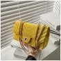 Square Hand Bags For Women Chain Handbags Fashion Pleuche Crossbody Handbag Pure Color Hasp Woman Bags Shoulder Bag Ry7200126