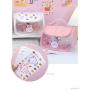 KBW140 2023 Wholesale Travel Organizer PVC Clear Makeup Bag Large Capacity Portable Female Makeup Bag