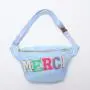 Keymay Wholesale Multi Colors Womens Fanny Packs Custom Designer Nylon Waterproof Zipper Ladies Waist Bags