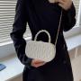 2024 New Simple Handheld Chain Single Shoulder Small Square Bag