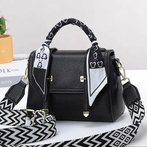 high quality woman handbag cheap new pu handbag 5colors Inclined shoulder bag