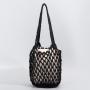 2024 Summer Mesh Tote Bags Women Handbags Ladies Casual Shoulder Beach Bag Cotton Tote Handbags For Holiday