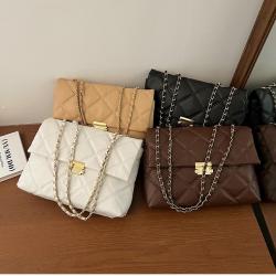 Diamond Lattice Designer Shoulder Bags Fashion Women Fashion Handbags Pure Color Wholesale Women Handbags