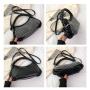 KBW505 Bright Diamond Women Handbag New Retro Senior Sense of Single Shoulder Crossbody Bag Ladies Trend Cloud Bag