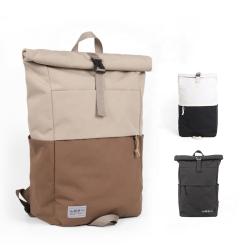 CHANGRONG Custom recycled polyester roll top up outdoor backpack Bag