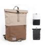 CHANGRONG Custom recycled polyester roll top up outdoor backpack Bag