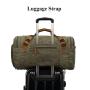 Wholesale Large Canvas overnight duffle bag with Shoe Compartment Gym Travel Canvas sports fitness bag storage bag for men