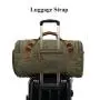 Wholesale Large Canvas overnight duffle bag with Shoe Compartment Gym Travel Canvas sports fitness bag storage bag for men