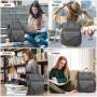 LOVEVOOK wholesale ladies backpack bags 2023 new lifestyle bag pack for women lady bookbags 15.6 17in 2pc laptop travel backpack