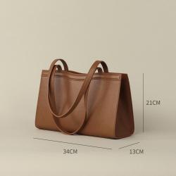 Factory Wholesale Tote Bag Large Capacity Women Handbag Custom Bag With Logo Luxury Vegan Leather Shoulder Bag For Women