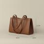 Factory Wholesale Tote Bag Large Capacity Women Handbag Custom Bag With Logo Luxury Vegan Leather Shoulder Bag For Women