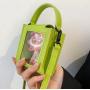 Fashionable Clear Shoulder Bag Designer Women Crossbody Purse Custom Ita Bag